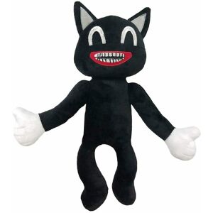Unbranded Black Cartoon Cat Plush Toy 30cm/11.8in Horror Unbranded Black Cartoon Cat Plush Toy 30cm/11.8in Horror