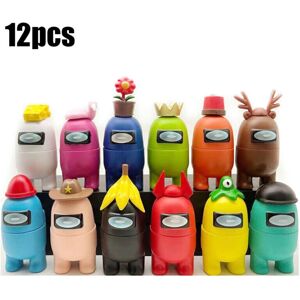 Unbranded (2 Generation 12PCS/Set) Among Us Game PVC Action Figure Separable Toy Cake Topp Unbranded (2 Generation 12PCS/Set) Among Us Game PVC Action Figure Separable Toy Cake Topp