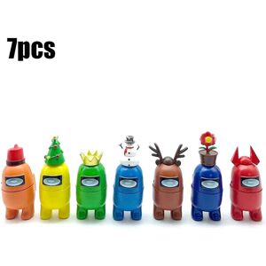 Unbranded (7PCS/Set) Among Us Game PVC Action Figure Separable Toy Cake Topper Toys Kids G Unbranded (7PCS/Set) Among Us Game PVC Action Figure Separable Toy Cake Topper Toys Kids G
