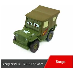 Unbranded (Sarge) Pixar Cars Figures Mini PVC Action Figure Model Toy Unbranded (Sarge) Pixar Cars Figures Mini PVC Action Figure Model Toy