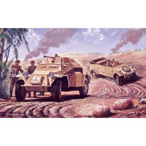 Airfix Vintage Classics German Reconnaisance Set (1:76 Scale) Airfix Vintage Classics German Reconnaisance Set (1:76 Scale)