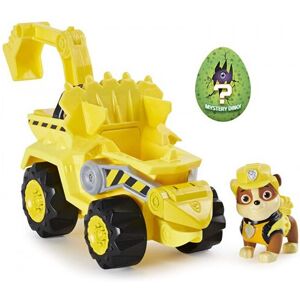 Paw Patrol, Dino Rescue Rubble's Deluxe Rev Up Vehicle with Mystery Dinosaur Fig Paw Patrol, Dino Rescue Rubble's Deluxe Rev Up Vehicle with Mystery Dinosaur Fig