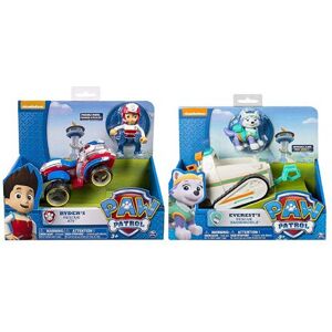 Paw Patrol Everest's Rescue Snowmobile Ryder's Rescue ATV, Vechicle and Figure. Paw Patrol Everest's Rescue Snowmobile Ryder's Rescue ATV, Vechicle and Figure.