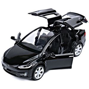 Unbranded (Black) Tesla Model X 90D SUV Diecast Model Car Kids Gift Unbranded (Black) Tesla Model X 90D SUV Diecast Model Car Kids Gift