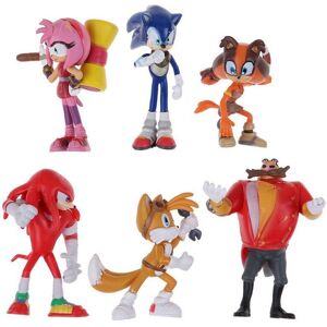 Unbranded (#3-Sonic) 6pcs Sonic the Hedgehog Action Figures Kids Toy Unbranded (#3-Sonic) 6pcs Sonic the Hedgehog Action Figures Kids Toy