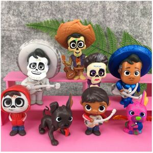 Unbranded 8pcs Coco Movie Miguel HECTOR Action Figure Toys Unbranded 8pcs Coco Movie Miguel HECTOR Action Figure Toys