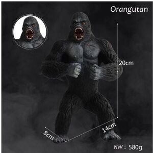 Unbranded (Solid Orangutan) King Kong Gorilla Model Figure Toy Kid Adult Gift Unbranded (Solid Orangutan) King Kong Gorilla Model Figure Toy Kid Adult Gift