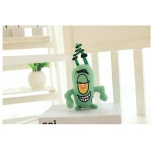 Unbranded (Plankton Sheldon-20cm) 6pcs SpongeBob Patrick Star Plush Toys Kids Gift Unbranded (Plankton Sheldon-20cm) 6pcs SpongeBob Patrick Star Plush Toys Kids Gift