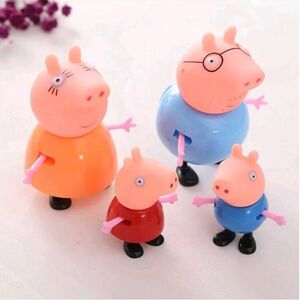 Unbranded 4pcs Peppa Pig Family Action Figure Toys George Unbranded 4pcs Peppa Pig Family Action Figure Toys George