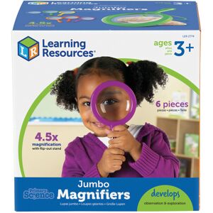 Learning Resources Jumbo Magnifiers - Set Of 6 Learning Resources Jumbo Magnifiers - Set Of 6