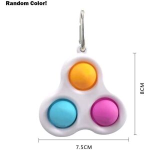 Unbranded (Three(Random Color)) Dimples Fidget Toy Sensory Finger Stress Relief Toy Unbranded (Three(Random Color)) Dimples Fidget Toy Sensory Finger Stress Relief Toy