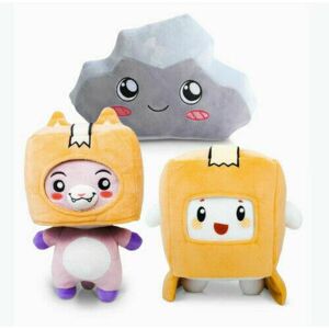 Unbranded Lankybox BOXY+FOXY+ROCKY Plush Soft Kid Game Figure Plushie Doll Unbranded Lankybox BOXY+FOXY+ROCKY Plush Soft Kid Game Figure Plushie Doll