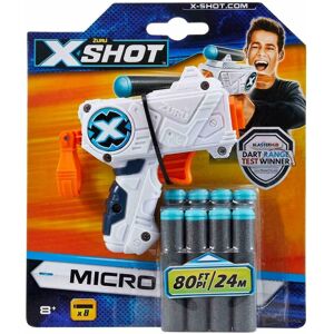 Zuru X SHOOT Micro X8 Foam - Dart Blaster Gun DART RANGE WINNER 80 FT Zuru X SHOOT Micro X8 Foam - Dart Blaster Gun DART RANGE WINNER 80 FT
