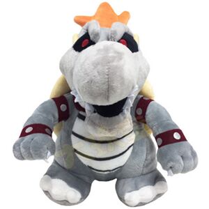 Unbranded (Grey) 10'' Plush Super Mario Bros Toy Stuffed Doll Koopa Unbranded (Grey) 10'' Plush Super Mario Bros Toy Stuffed Doll Koopa