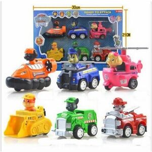 Unbranded (6PCS) Paw Patrol Dog Action Figures Doll Racer Car Toy Unbranded (6PCS) Paw Patrol Dog Action Figures Doll Racer Car Toy