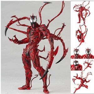 Yamaguchi Marvel Carnage Red Venom Spider-Man Action Model Figure Kids Doll Yamaguchi Marvel Carnage Red Venom Spider-Man Action Model Figure Kids Doll