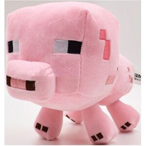 Unbranded (Pink Pig) Minecraft Plush Toy Children Doll Unbranded (Pink Pig) Minecraft Plush Toy Children Doll
