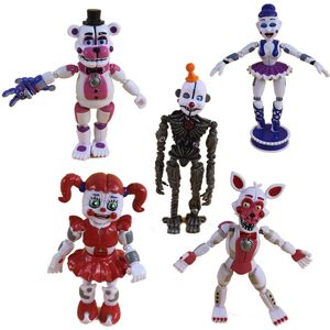 Unbranded 5pcs FNAF Five Nights At Freddy's Action Figure Funtime Sister Location Horror D Unbranded 5pcs FNAF Five Nights At Freddy's Action Figure Funtime Sister Location Horror D