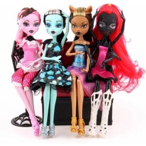 Unbranded (All 4 Pcs / Set) Kids Boy Girls Monster Doll Elf Move Joints Toys Unbranded (All 4 Pcs / Set) Kids Boy Girls Monster Doll Elf Move Joints Toys