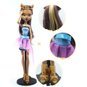 Unbranded (Clawdeen Wolf Without Shelf) Kids Boy Girls Monster Doll Elf Move Joints Toys Unbranded (Clawdeen Wolf Without Shelf) Kids Boy Girls Monster Doll Elf Move Joints Toys