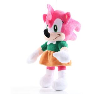 Unbranded (Amy Rose 45CM) Sonic The Hedgehog Plush Doll Knuckles Tails Kids Gift Unbranded (Amy Rose 45CM) Sonic The Hedgehog Plush Doll Knuckles Tails Kids Gift