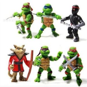 Unbranded 6-pack children's Teenage Mutant Ninja Turtles minifigure ninja action figures Unbranded 6-pack children's Teenage Mutant Ninja Turtles minifigure ninja action figures