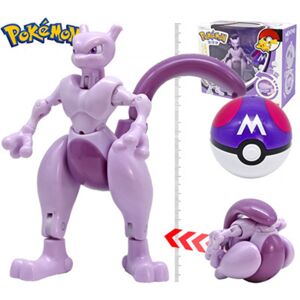 Unbranded (Mewtwo+Poke Ball) Pokemon Ball Pokeball Kids Figures Action Toys Cartoon Child Unbranded (Mewtwo+Poke Ball) Pokemon Ball Pokeball Kids Figures Action Toys Cartoon Child