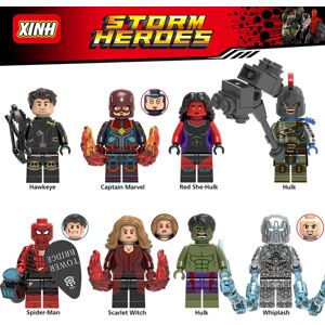 Unbranded 8PCS/SET Super hero Mini figure Building Blocks Kids Toys Unbranded 8PCS/SET Super hero Mini figure Building Blocks Kids Toys