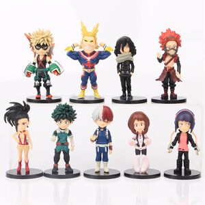 Unbranded 9pcs My Hero Academia Anime 3" Mini Figures 3" Unbranded 9pcs My Hero Academia Anime 3" Mini Figures 3"