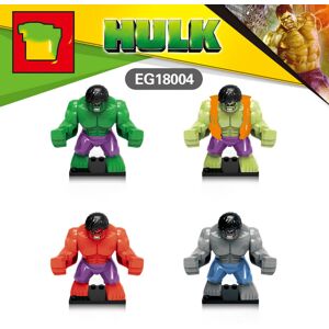 Unbranded 4PCS/SET Hulk Locke Minifigure Fit Lego Building Block Kids Toy Unbranded 4PCS/SET Hulk Locke Minifigure Fit Lego Building Block Kids Toy