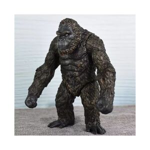 Unbranded (Close, 18cm/7.0in) Original BANDAI Shm King Kong Gorilla Model Toys Action Figu