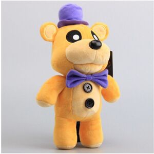 Unbranded (Gold Bear) FNAF Freddy Plush Toys 28CM Five Nights Freddy Bear Foxy the Mangle Unbranded (Gold Bear) FNAF Freddy Plush Toys 28CM Five Nights Freddy Bear Foxy the Mangle