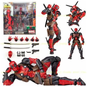 Marvel X-Men Deadpool Action Figure Model Superhero Holiday Toy Kids Xmas Gifts Marvel X-Men Deadpool Action Figure Model Superhero Holiday Toy Kids Xmas Gifts