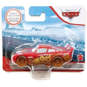 Disney Cars FLG76 Basics Collection 1:55 Muddy Lightning McQueen Vehicle (FGL46) Disney Cars FLG76 Basics Collection 1:55 Muddy Lightning McQueen Vehicle (FGL46)