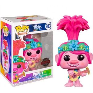 Funko - Figurine Trolls World Tour - Poppy W/Guitar Exclu Pop 10cm - 08896984734 Funko - Figurine Trolls World Tour - Poppy W/Guitar Exclu Pop 10cm - 08896984734