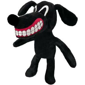 Unbranded (Dog-30cm/11.8inch) Cartoon Siren Head Horror Black Dog Plush Stuffed Doll Kids Unbranded (Dog-30cm/11.8inch) Cartoon Siren Head Horror Black Dog Plush Stuffed Doll Kids
