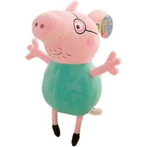 Unbranded (Daddy Pig, 20cm) Peppa Pig George Mummy Daddy Plush Toy 20-110cm Stuffed Doll K Unbranded (Daddy Pig, 20cm) Peppa Pig George Mummy Daddy Plush Toy 20-110cm Stuffed Doll K