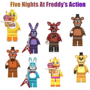 Unbranded 8Pcs Five Nights At Freddy's FNAF Minifigures Building Toys Unbranded 8Pcs Five Nights At Freddy's FNAF Minifigures Building Toys
