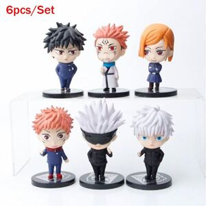 Unbranded 6Pcs/set Jujutsu Kaisen Gojo Satoru Kugisaki Action Figures Model Toys Kids Gift Unbranded 6Pcs/set Jujutsu Kaisen Gojo Satoru Kugisaki Action Figures Model Toys Kids Gift