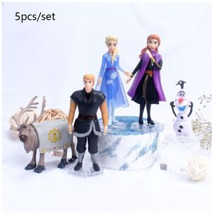 Unbranded 5pcs Anna Elsa Frozen 2 Mini Action Figure Toy Unbranded 5pcs Anna Elsa Frozen 2 Mini Action Figure Toy