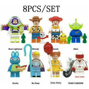 Unbranded 8Pcs Toy Story Mini figure Woody Buzz Lightyear Building Blocks Toys Unbranded 8Pcs Toy Story Mini figure Woody Buzz Lightyear Building Blocks Toys