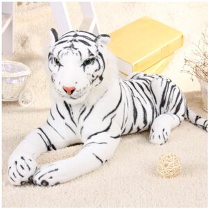 Unbranded (38cm) White Tiger Stuffed Animal Plush Soft Doll Toy Kids Baby Cuddle Pillows Unbranded (38cm) White Tiger Stuffed Animal Plush Soft Doll Toy Kids Baby Cuddle Pillows