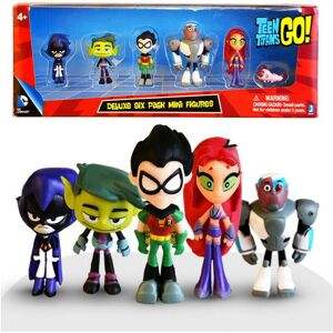 Unbranded Teen Titans Go Figure Robin Raven Beast Boy Starfire Figurine Model Kids Toys Unbranded Teen Titans Go Figure Robin Raven Beast Boy Starfire Figurine Model Kids Toys