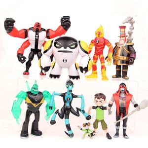 Unbranded 9PCS Ben 10 Action Figure 5" PVC Doll Set Play Toy Model UK Unbranded 9PCS Ben 10 Action Figure 5" PVC Doll Set Play Toy Model UK