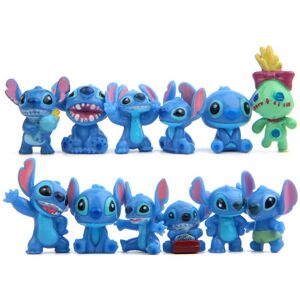 Unbranded 12PCS/SET Disney Stitch PVC dolls Anime Action Figure Gifts toys UK Unbranded 12PCS/SET Disney Stitch PVC dolls Anime Action Figure Gifts toys UK