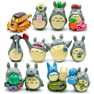 Unbranded 12pcs/set My Neighbor Totoro Garden Decoration Anime Action Figure Figurines Unbranded 12pcs/set My Neighbor Totoro Garden Decoration Anime Action Figure Figurines