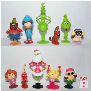 Unbranded 12pcs Movie Cartoon The Grinch PVC Figure Doll Toy Action Figures Kids Gift Toys Unbranded 12pcs Movie Cartoon The Grinch PVC Figure Doll Toy Action Figures Kids Gift Toys