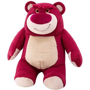 Unbranded (38cm/14.96in) Toy Story Lotso Strawberry Bear Soft Plush Toy Props Stuffed Doll Unbranded (38cm/14.96in) Toy Story Lotso Strawberry Bear Soft Plush Toy Props Stuffed Doll