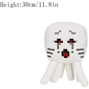Unbranded (Ghost, 30cm/11.8in) Minecraft Plush Toys Minecraft Creeper Enderman Pig Bear St Unbranded (Ghost, 30cm/11.8in) Minecraft Plush Toys Minecraft Creeper Enderman Pig Bear St