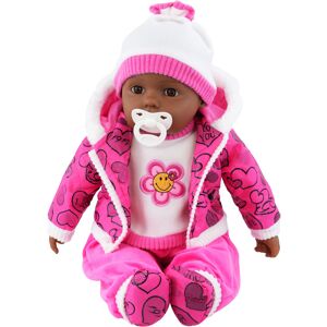 (Pink) The Magic Toy Shop 20" Soft Bodied Baby Doll Toy with Sounds BiBi Doll Sp (Pink) The Magic Toy Shop 20" Soft Bodied Baby Doll Toy with Sounds BiBi Doll Sp